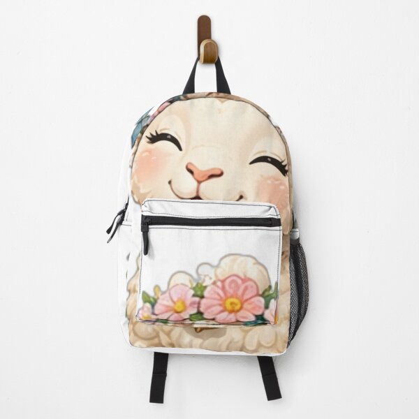 Item preview, Cute Floral Lamb Sticker designed and sold by DailyDoodlesBySumbul.