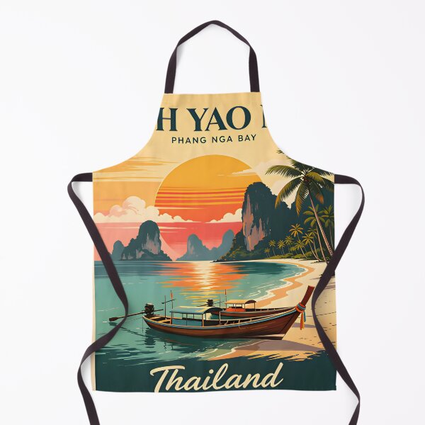 Item preview, Koh Yao Noi - Thailand Retro Sunset Collection designed and sold by Spirit of Siam.