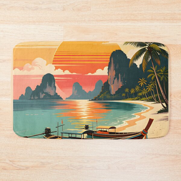 Item preview, Koh Yao Noi - Thailand Retro Sunset Collection designed and sold by Spirit of Siam.