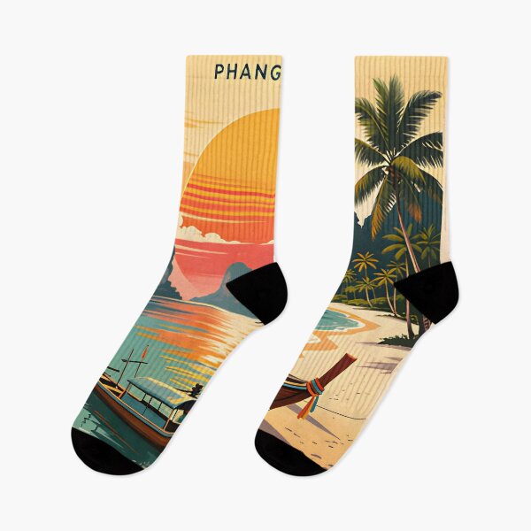 Item preview, Koh Yao Noi - Thailand Retro Sunset Collection designed and sold by Spirit of Siam.