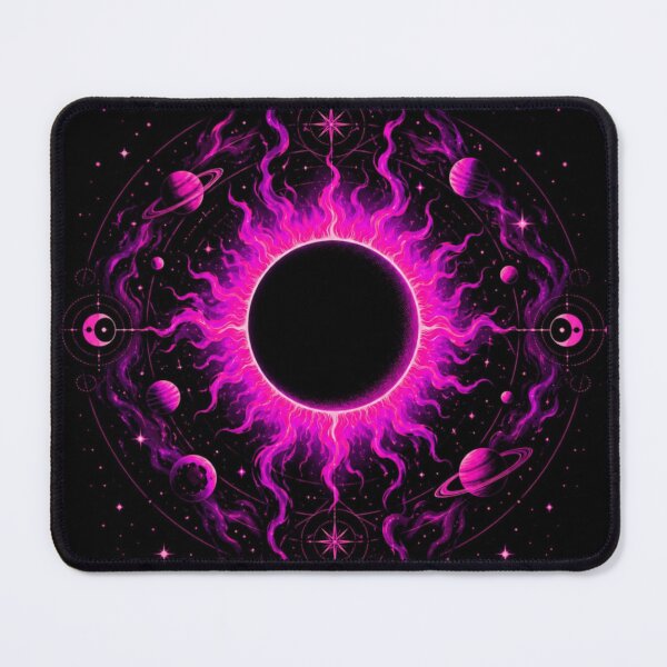 Item preview, Mystic Eclipse of Cosmic Flames | Celestial Sacred Geometry designed and sold by MysticVargas.