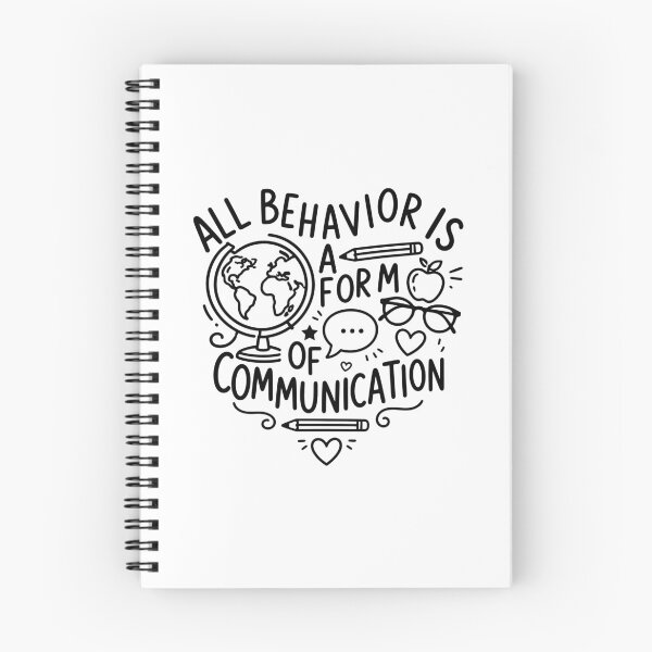 Item preview, All Behavior Is A Form Of Communication - Special Education Teacher designed and sold by gunaone-design.