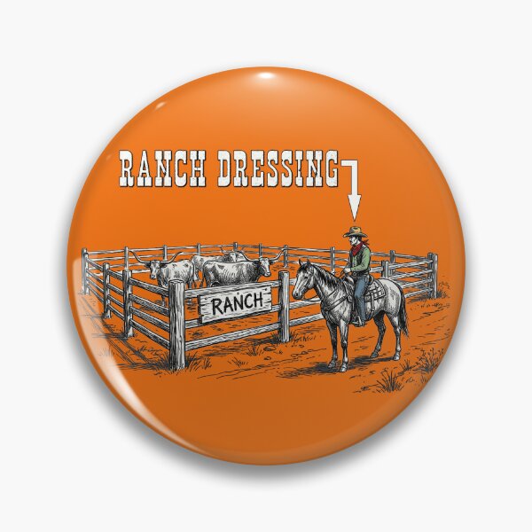 Item preview, RANCH DRESSING, COWBOYS, HORSE, WESTERN, FUNNY SOCCER HUMOR designed and sold by classic car craze.