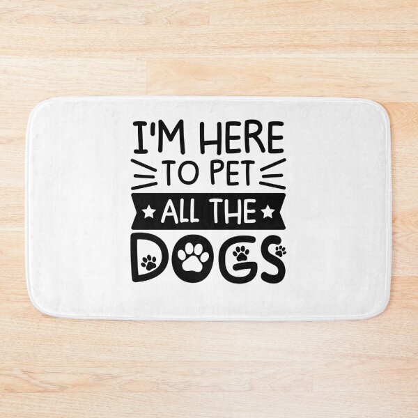 Item preview, I'm Here To Pet All The Dogs designed and sold by gunaone-design.