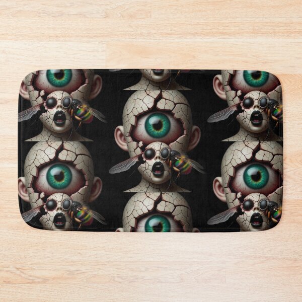 Item preview, The Giant Eye Within – Uncanny Cracked Cyclops Doll designed and sold by LujziWorld.