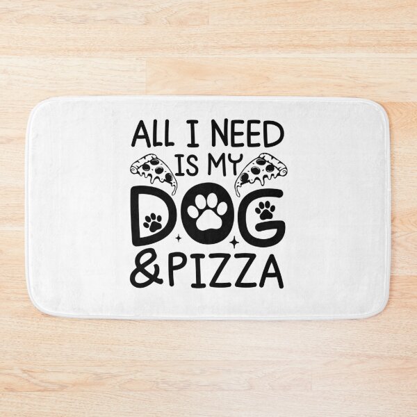 Item preview, All I Need Is My Dog and Pizza designed and sold by gunaone-design.