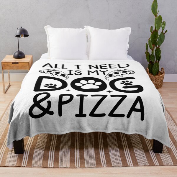Item preview, Todo lo que necesito es mi perro y pizza. designed and sold by gunaone-design.