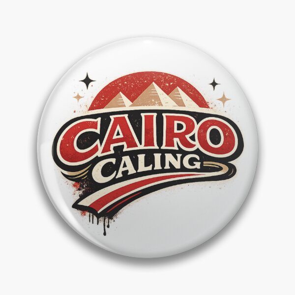 Item preview, Cairo Calling Egypt Typography Design designed and sold by Inkworksbyshery.