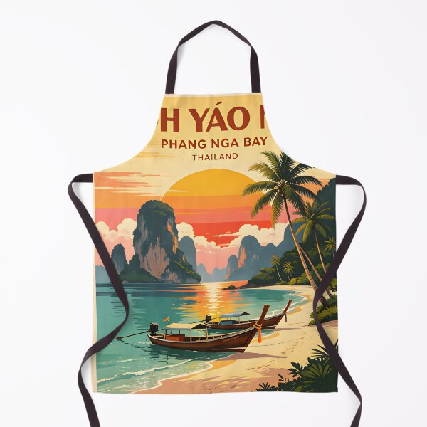 Item preview, Koh Yao Noi - Thailand Retro Sunset Collection designed and sold by Spirit of Siam.