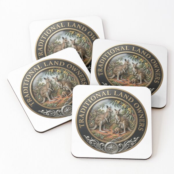 Item preview, Kangaroos - Traditional Land Owners designed and sold by Kirrindy Designs.