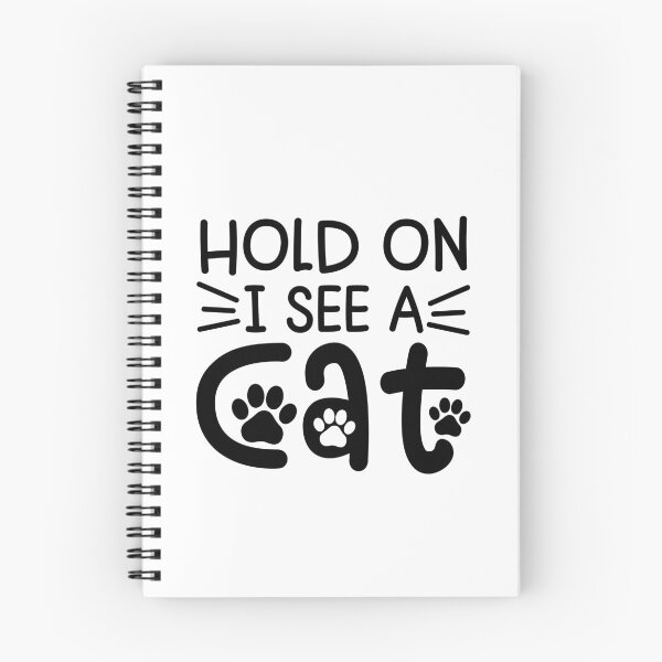 Item preview, Hold On I See a Cat Funny Pet Parent Humor For Feline Friend and Cat Person designed and sold by gunaone-design.
