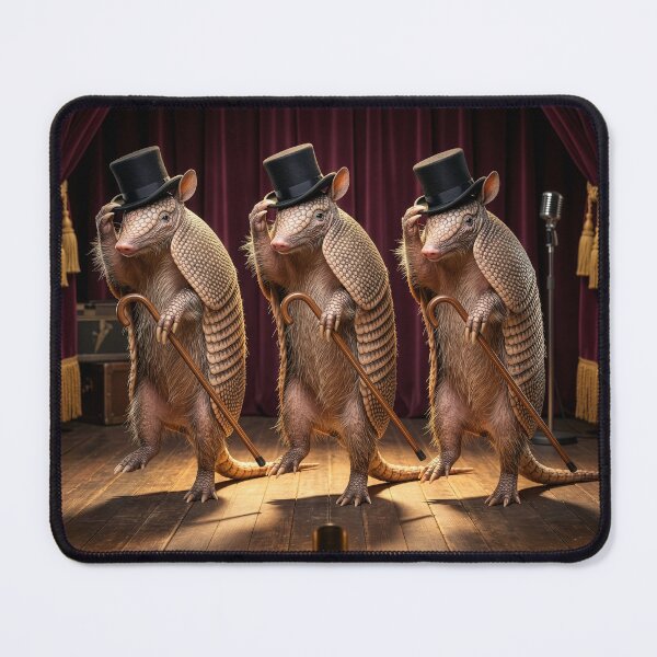 Item preview, Vaudeville Armadillos Put on a Bonzer Show designed and sold by Tridentulus.