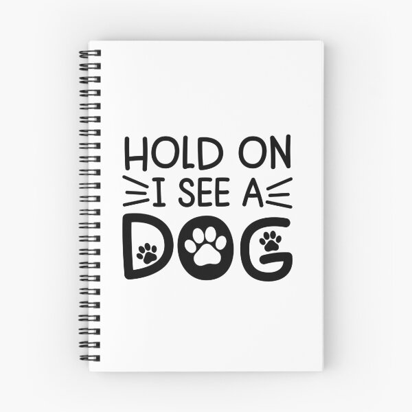 Item preview, Hold On I See a Dog Funny Pet Parent Humor For Feline Friend and Dog Person designed and sold by gunaone-design.