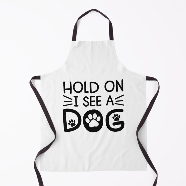 Item preview, Hold On I See a Dog Funny Pet Parent Humor For Feline Friend and Dog Person designed and sold by gunaone-design.