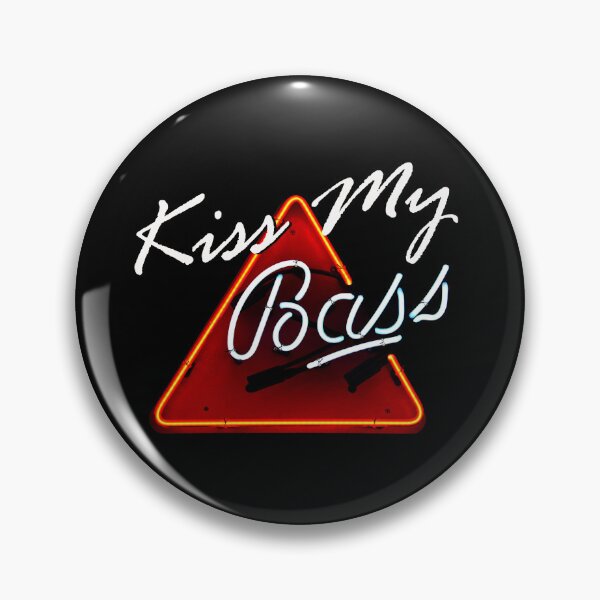 Item preview, Bass Beer Kiss my Bass neon sign designed and sold by Dlt1981.