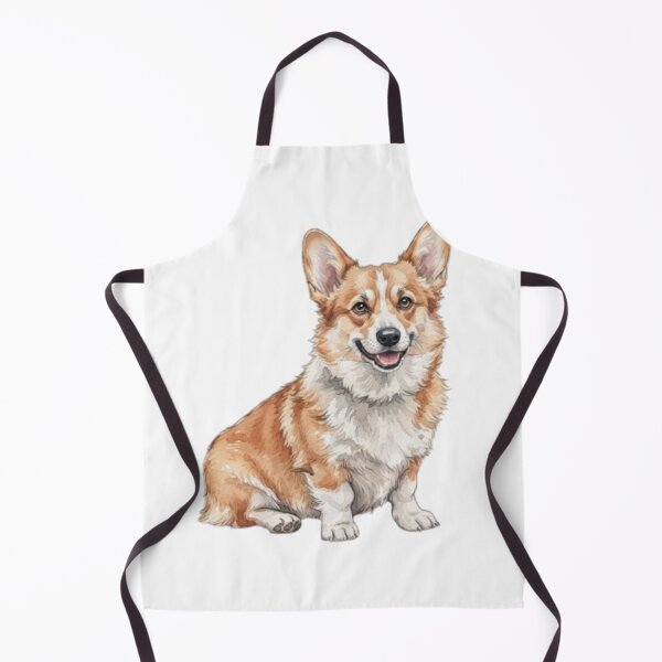 Item preview, Watercolor Corgi sitting designed and sold by TheMagicIcon.