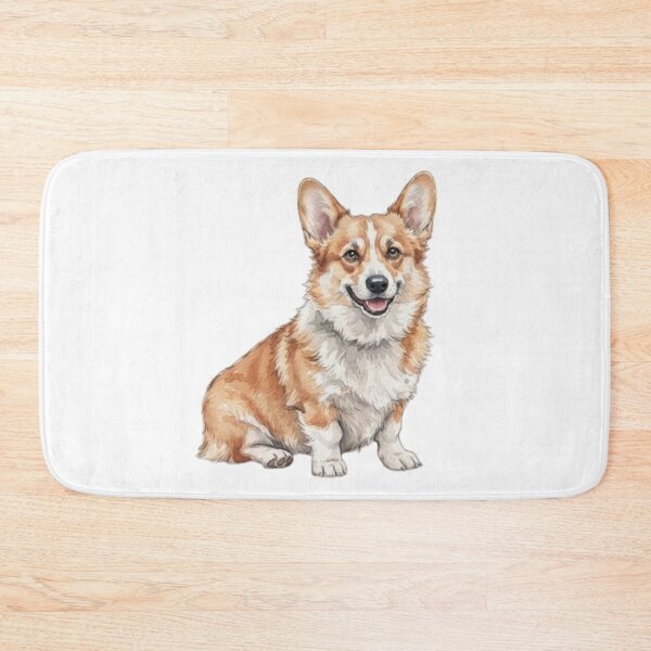 Item preview, Watercolor Corgi sitting designed and sold by TheMagicIcon.
