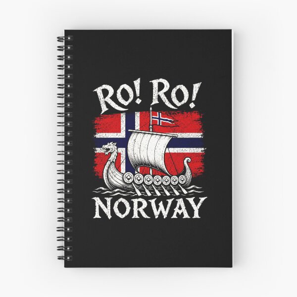 Item preview, Norwegian Viking Ship Norway Flag Row Country Heritage designed and sold by jackelmbradyt.