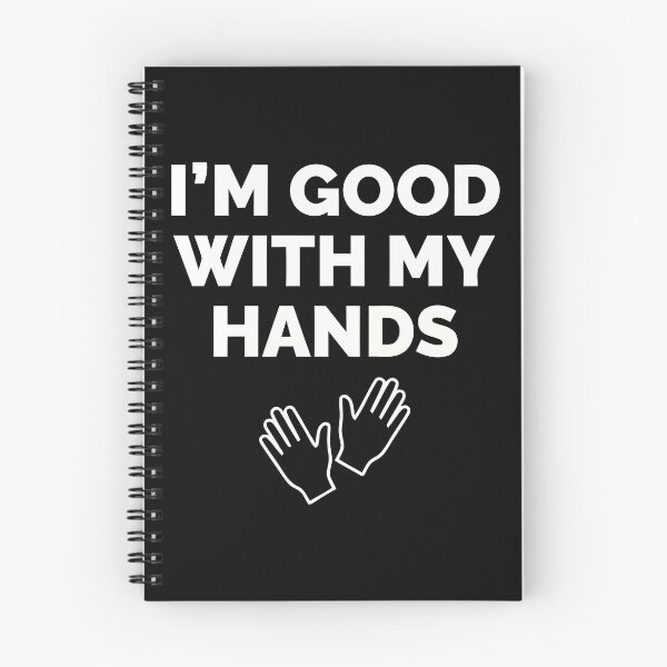 Item preview, Im Good With My Hands Funny Handyman Blue Collar Quote designed and sold by Amir Faysal.