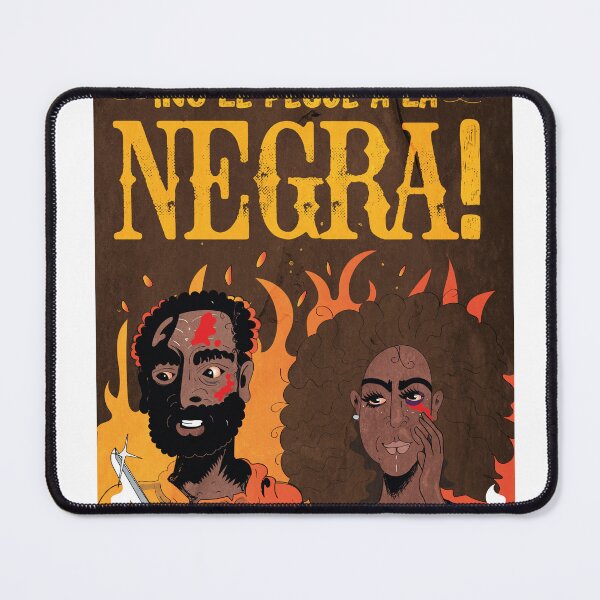 Item preview, Don't hit the black woman! Salsa-Poster designed and sold by Muertetropical.