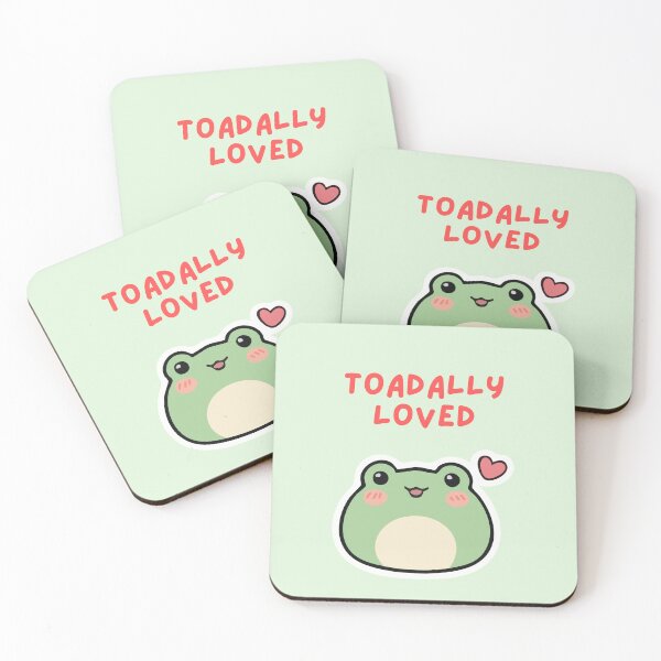 Item preview, Toadally Loved Frog designed and sold by ZenReiArt.