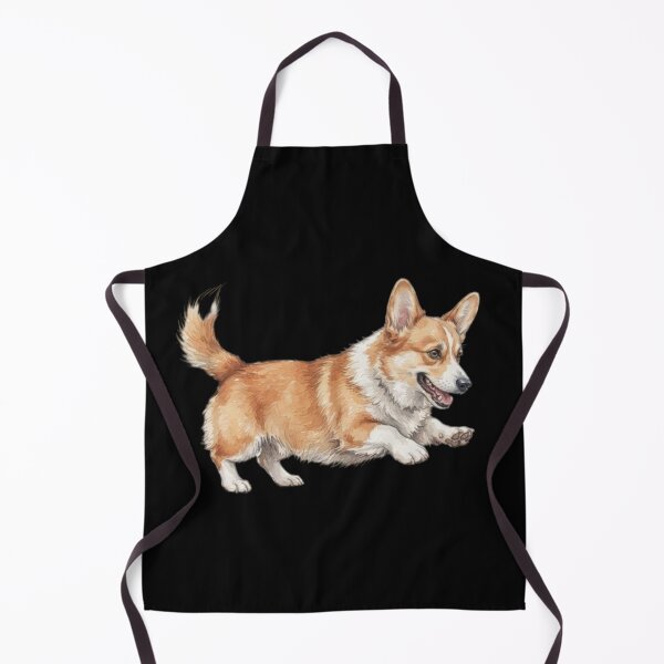 Item preview, Watercolor Corgi playing designed and sold by TheMagicIcon.