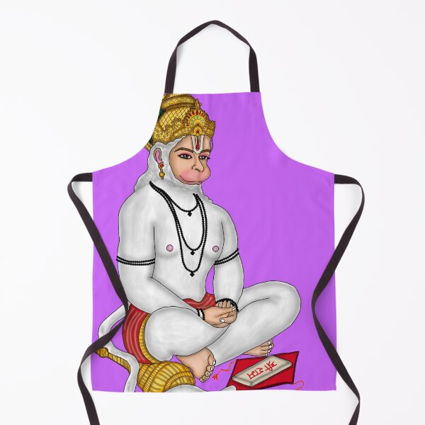 Item preview, Lord Hanuman Artwork | Divine Hindu God Digital Painting Illustration designed and sold by Harshit_Digital_Arts.