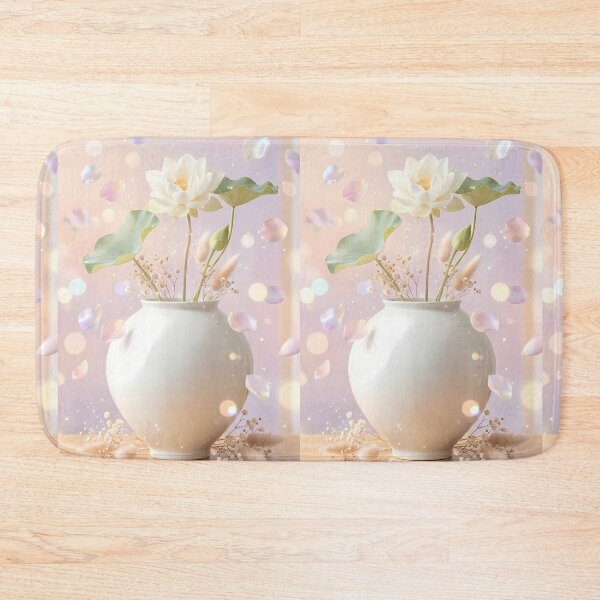 Item preview, Pure Lotus and Porcelain Moon Jar: Serene Blossom Edition designed and sold by SOOstudio73.