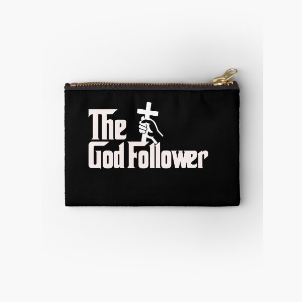 Item preview, The God Follower Retro Godfather Movie Parody Christian Faith Graphic designed and sold by ICANTWithoutCOFFEE.