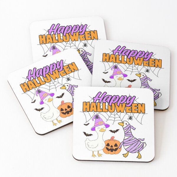 Item preview, Happy Halloween Goose Goose Spider designed and sold by The Retromotel.