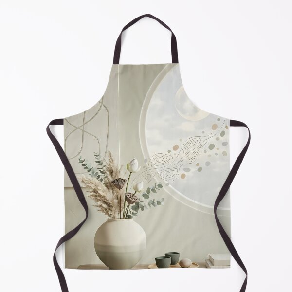 Item preview, Japandi Moon Jar and Minimalist Zen Aesthetic Wall Art designed and sold by SOOstudio73.