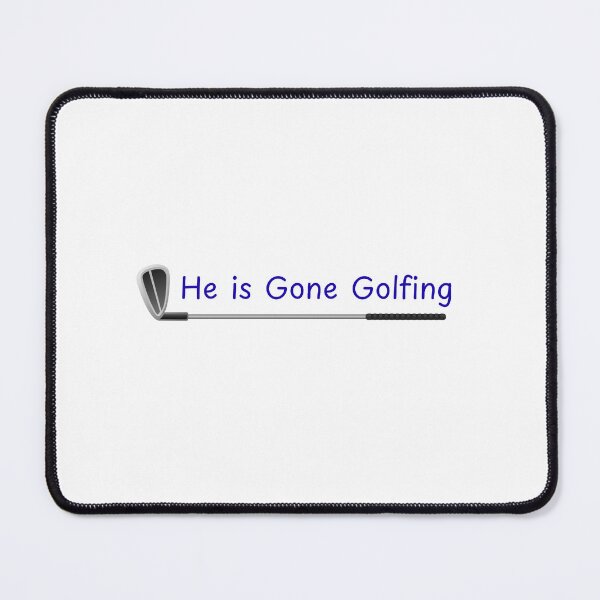Item preview, Golf Shirt. He Is Gone Golfing. Golfer Wife. Gift for a Golfer Wife, Golfer Girlfriend. designed and sold by ShrimpAndGrits.