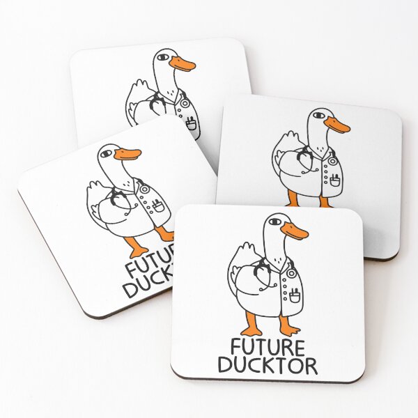 Item preview, Future Ducktor Funny Duck Doctor designed and sold by gunaone-design.