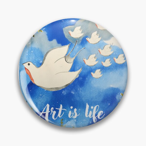 Item preview, Art is Life designed and sold by ROUSTABOUTART.