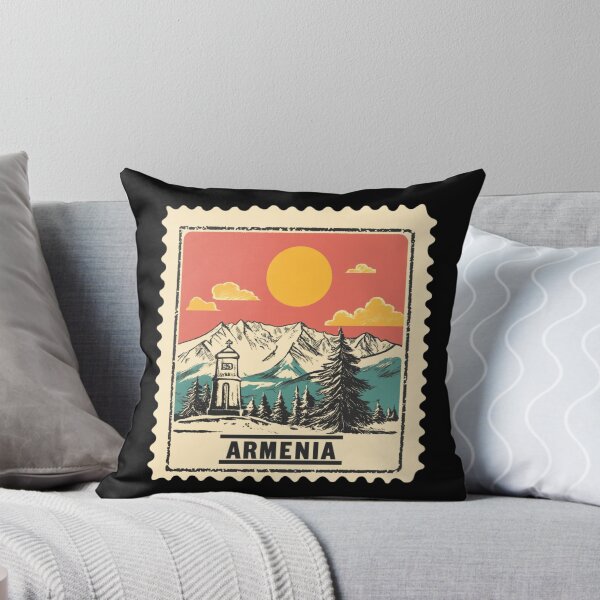 Item preview, Armenia Vintage Postage Stamp - Mount Ararat designed and sold by tiigerdad.