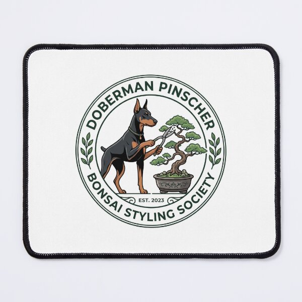 Item preview, Doberman Pinscher Bonsai Styling Society Miniature Tree designed and sold by PictoVibe.
