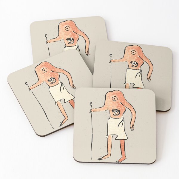 Item preview, Headless Yokai Old Japanese Monster Drawing Doodle designed and sold by TackyTime.