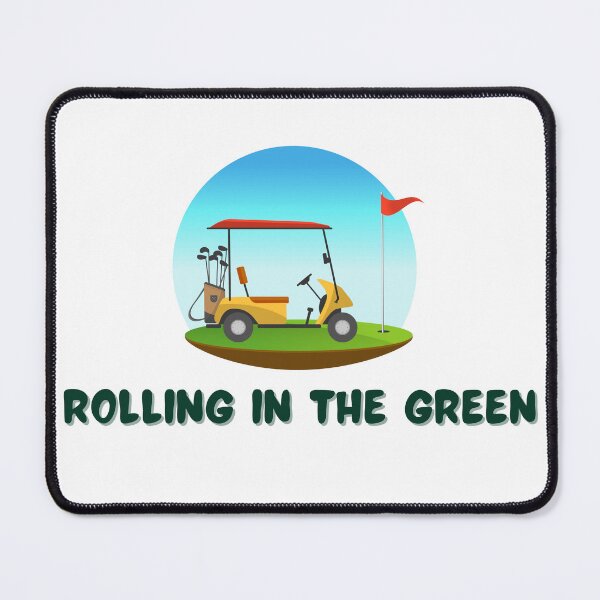 Item preview, Golf Shirt. Rolling in the Green. Golf Humor. Gift for a Golf Lover, Golf Fan, Golf Player. designed and sold by ShrimpAndGrits.