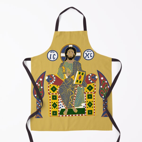 Item preview, Grabado detallado de un icono histórico cristiano ortodoxo de Jesucristo. designed and sold by Super Epic Based History.