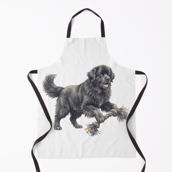 Item preview, Watercolor Newfoundland playing designed and sold by TheMagicIcon.