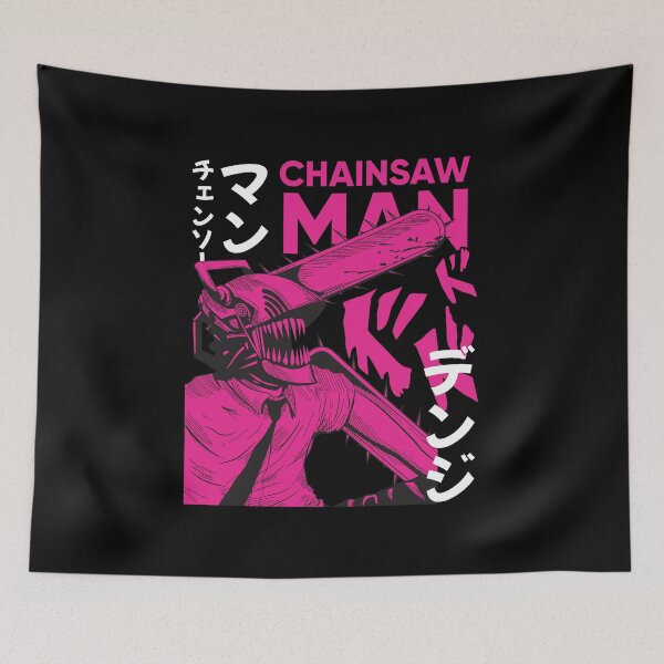 Item preview, Fearless Chainsaw Devil Hunter Anime Design designed and sold by CrispyToast-YT.