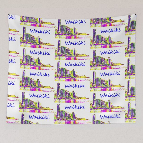 Item preview, Waikiki Shores III designed and sold by R-F-B.