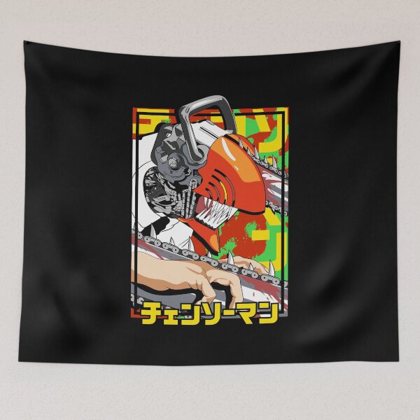 Item preview, Fearless Chainsaw Devil Hunter Anime Design designed and sold by CrispyToast-YT.