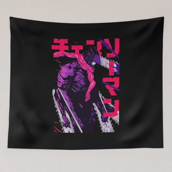 Item preview, Fearless Chainsaw Devil Hunter Anime Design designed and sold by CrispyToast-YT.