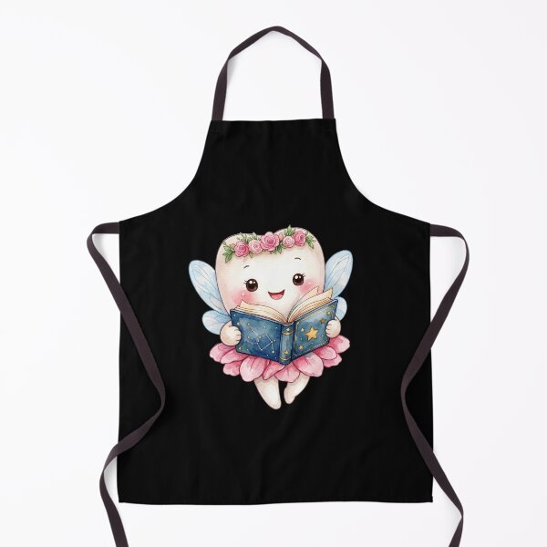 Item preview, Cute Tooth Fairy Reading a Book | Watercolor Fairy Tooth designed and sold by Mommy-Smile.