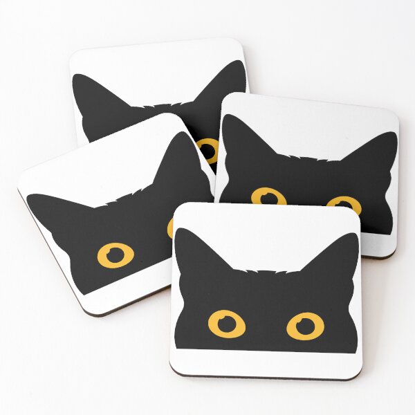 Item preview, Cute Black Cat Eyes designed and sold by hazywares.