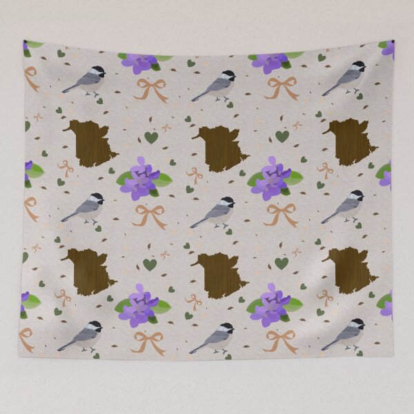 Item preview, New Brunswick Seamless Pattern designed and sold by MegitsunesMedia.