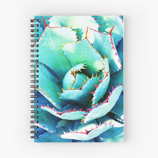 Item preview, Turquoise Succulent Plant with Red Spikes designed and sold by jaynerushton.