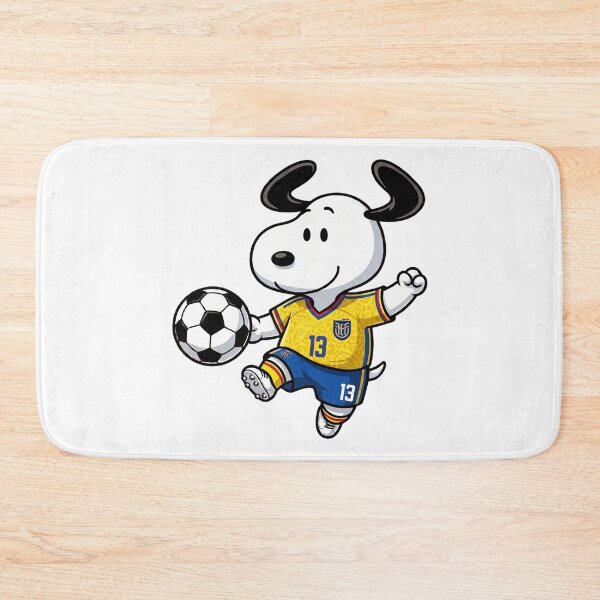 Item preview,  Snoopy Ecuador Soccer Fan World Cup designed and sold by VincentMoore96.