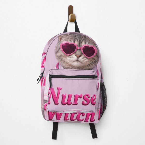 Item preview, Nurse by Day, Witch by Night Cat designed and sold by BoringClothes .